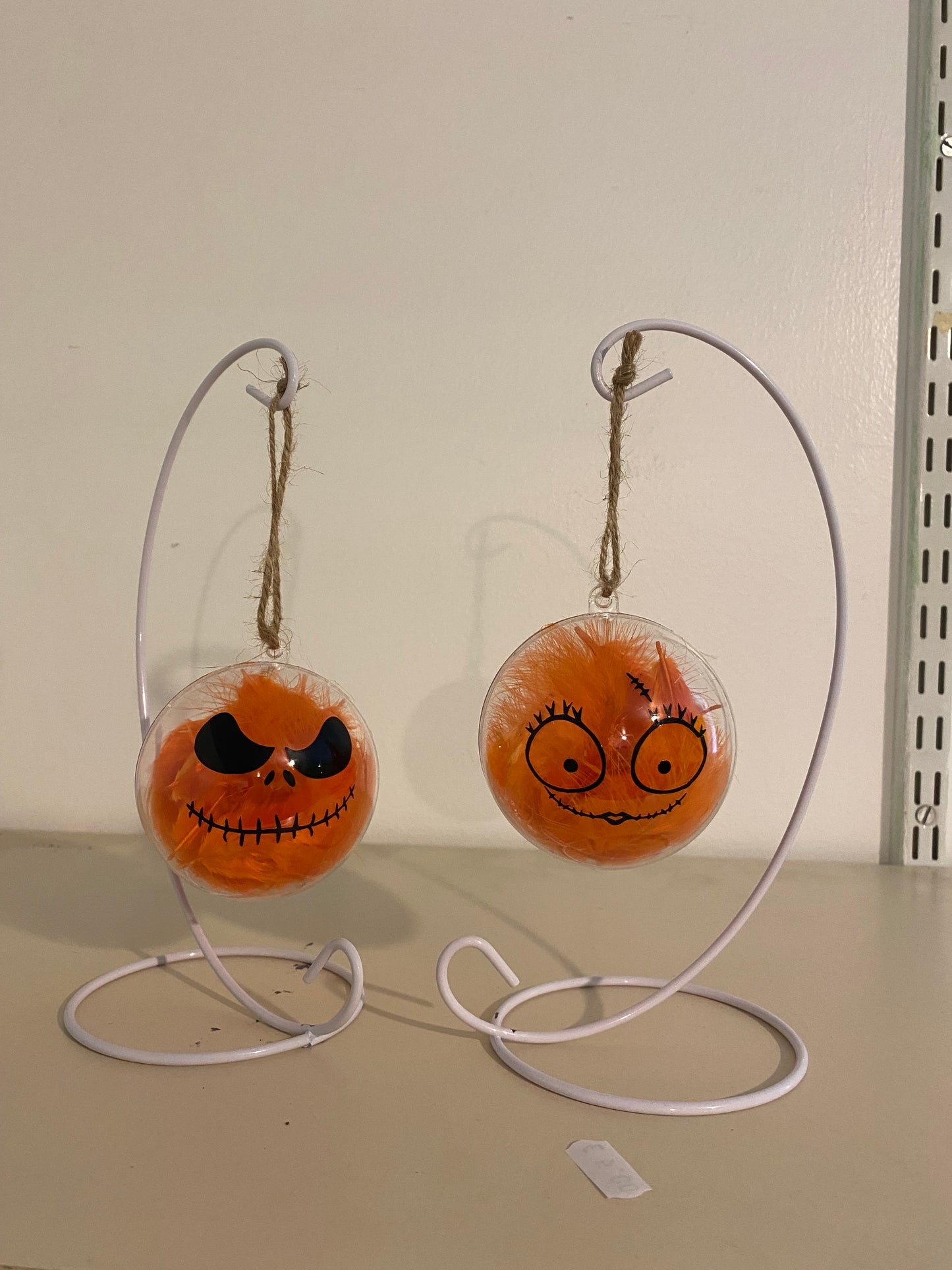 Jack and Sally baubles