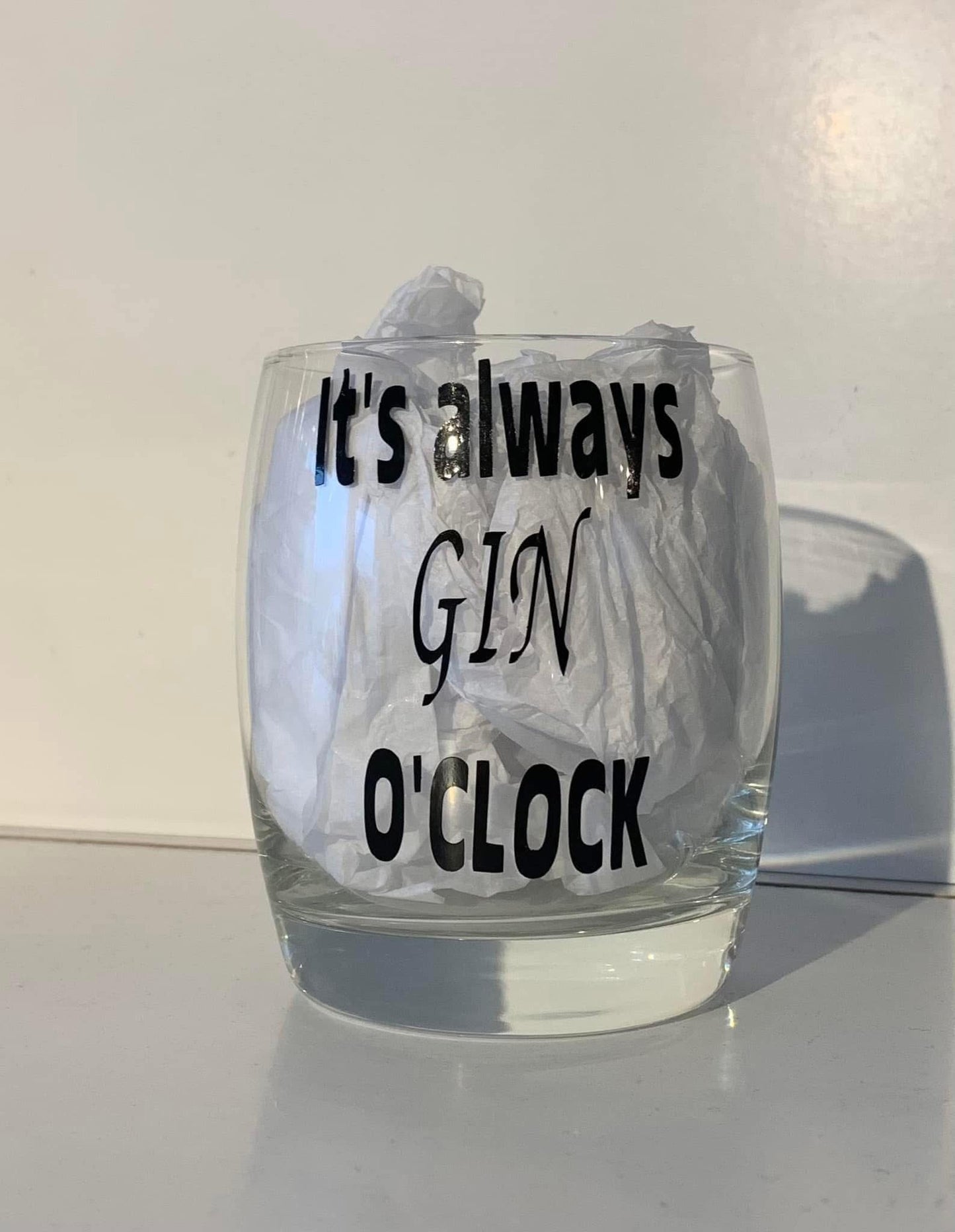 Gin O’clock mixer glass
