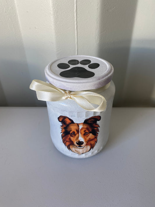 Dog treat jar design 2