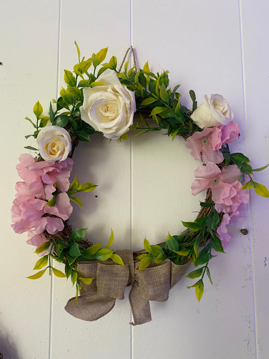 Medium rose wreath