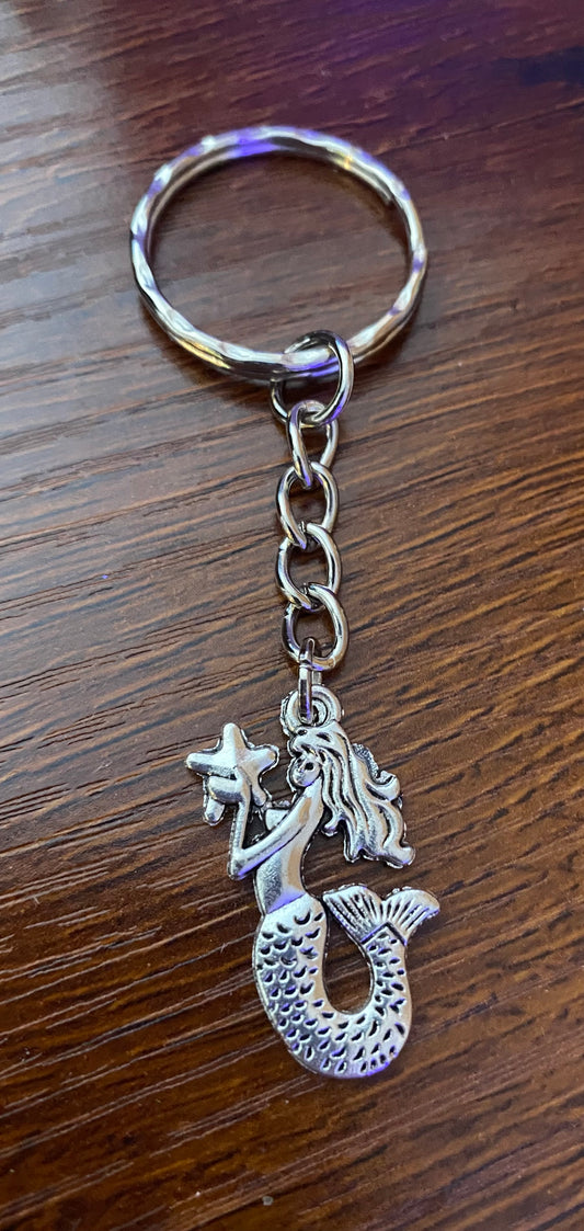 Mermaid keyring