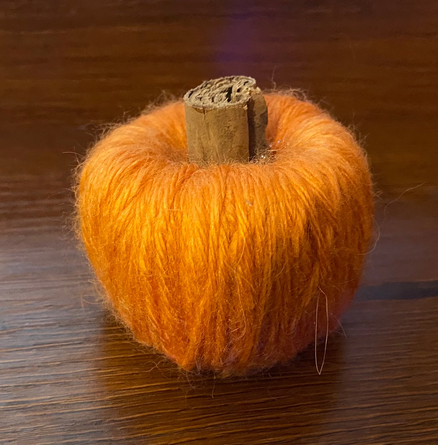 Orange Pom Pom pumpkin