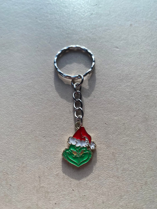 Grinch keyring