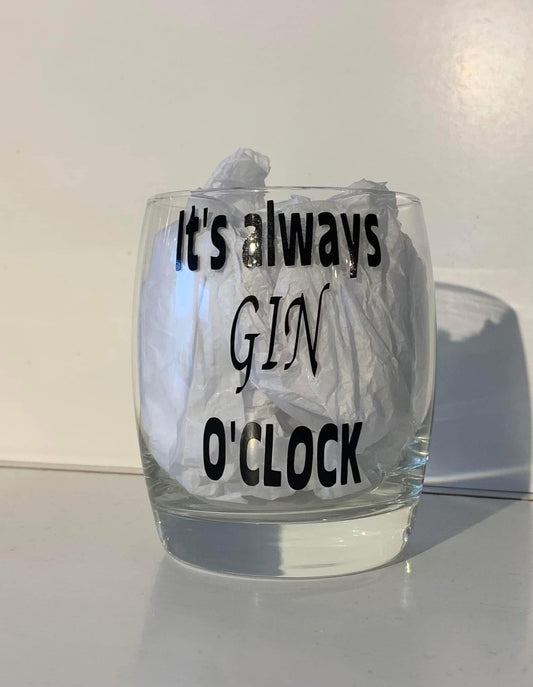 Gin O’clock mixer glass