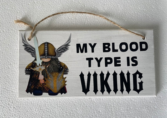 Viking plaque blood type