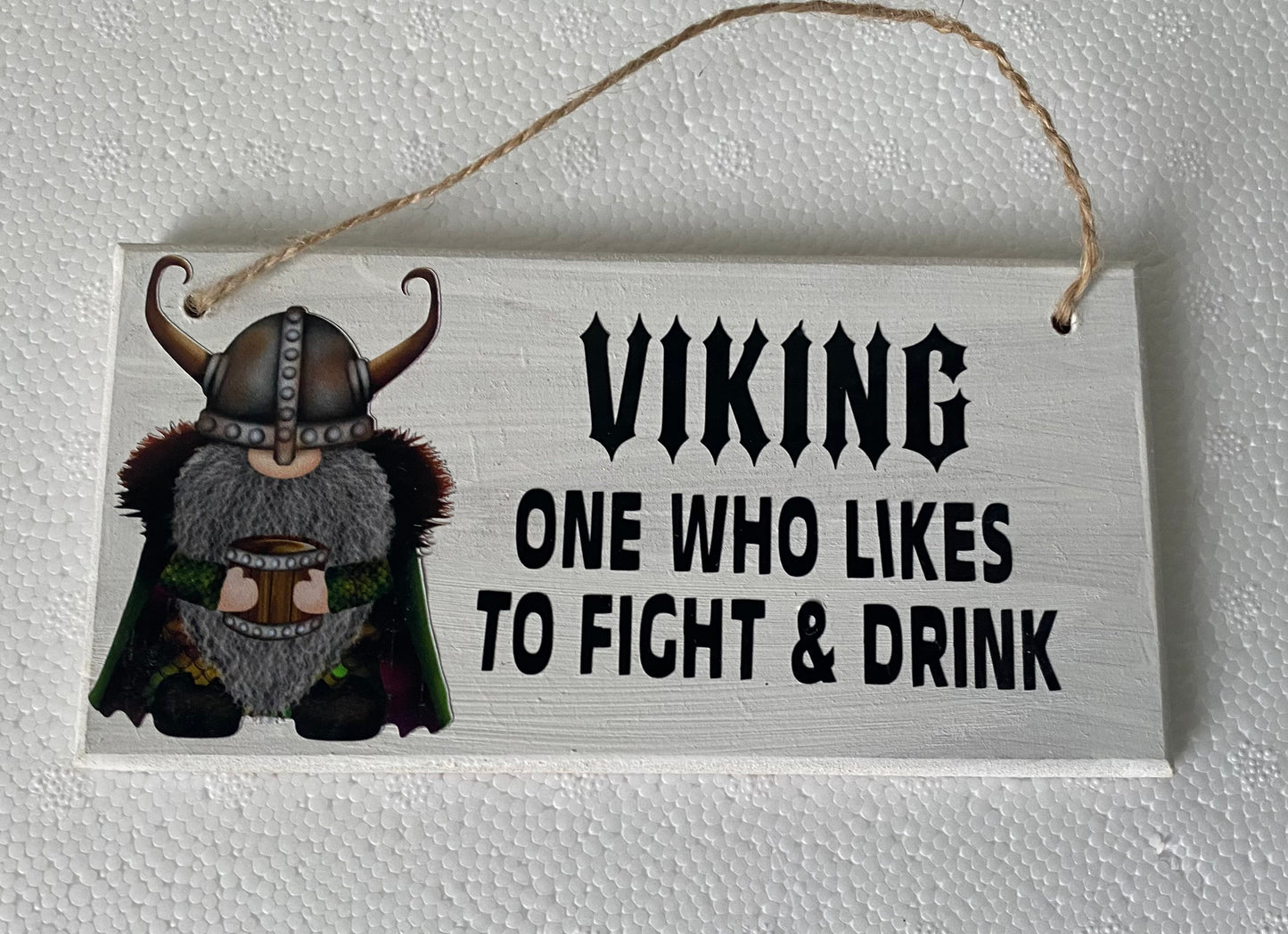 Viking plaque drink