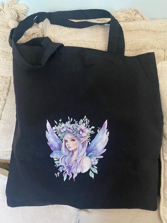 Canvas shopping bag.. fairy